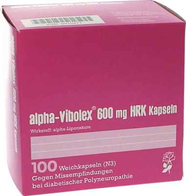 ALPHA VIBOLEX 600 mg HRK Weichkapseln