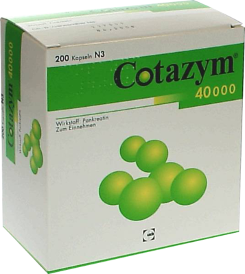 COTAZYM 40.000 Pellets magensaftresistente Kapseln