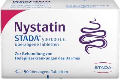 NYSTATIN STADA 500.000 I.E. überzogene Tab.