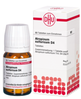 ATROPINUM SULFURICUM D 4 Tabletten