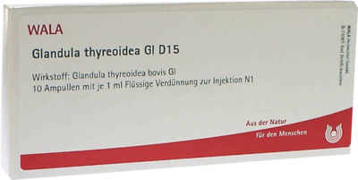 GLANDULA THYREOIDEA GL D 15 Ampullen