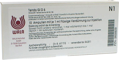 TENDO GL D 6 Ampullen