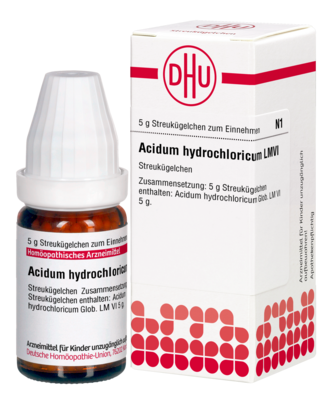 ACIDUM HYDROCHLORICUM LM VI Globuli