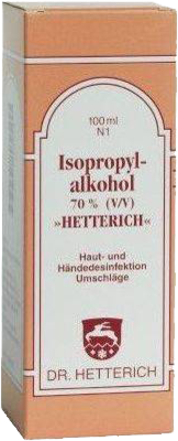 ISOPROPYLALKOHOL 70% V/V Hetterich