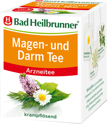 BAD HEILBRUNNER Magen- und Darm Tee N Filterbeutel