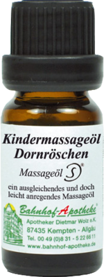 KINDERMASSAGEÖL Dornröschen