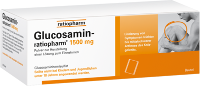 GLUCOSAMIN-RATIOPHARM 1500 mg Plv.z.H.e.L.z.Einn.