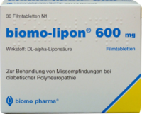 BIOMO-lipon 600 mg Filmtabletten