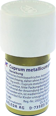 CUPRUM METALLICUM praep.D 12 Trituration