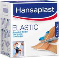 HANSAPLAST Elastic Pflaster 6 cmx5 m