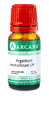 ARGENTUM METALLICUM LM 18 Dilution