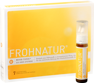 FROHNATUR Pro Serotonin Trinkfläschchen m.Kapseln