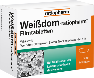 WEISSDORN-RATIOPHARM Filmtabletten