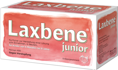 LAXBENE junior 4 g Plv.z.H.e.Lsg.z.Einn.Kdr.6M-8J