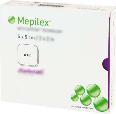 MEPILEX 5x5 cm Schaumverband