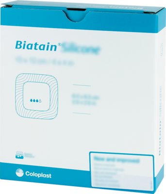 BIATAIN Silicone Schaumverband 10x10 cm