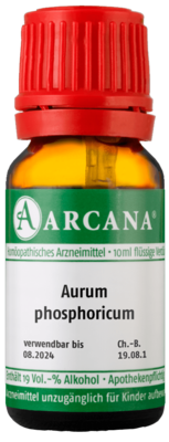 AURUM PHOSPHORICUM LM 6 Dilution