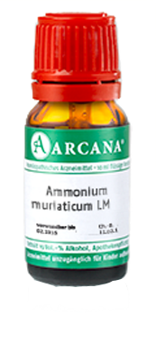 AMMONIUM MURIATICUM LM 4 Dilution