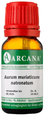 AURUM MURIATICUM NATRONATUM LM 13 Dilution