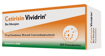 CETIRIZIN Vividrin 10 mg Filmtabletten