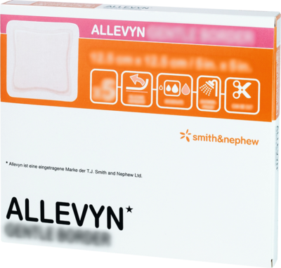 ALLEVYN Gentle Border 12,5x12,5 cm Schaumverb.