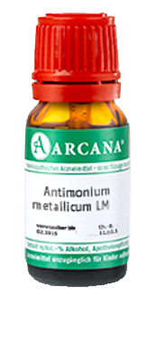 ANTIMONIUM METALLICUM LM 12 Dilution