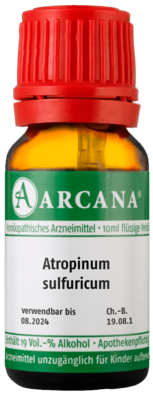 ATROPINUM SULFURICUM LM 12 Dilution