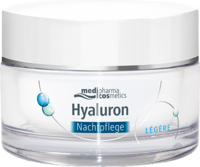 HYALURON NACHTPFLEGE legere Creme im Tiegel