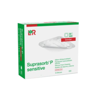 SUPRASORB P sensitive PU-Schaumv.border 15x20cm