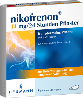 NIKOFRENON 14 mg/24 Stunden Pflaster transdermal