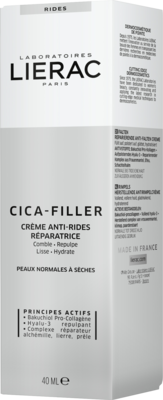 LIERAC CICA-FILLER reparierende Anti-Falten Creme