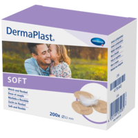 DERMAPLAST SOFT Spots Pflaster rund 22 mm