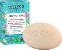 WELEDA feste Duschpflege Geranium+Litsea Cubeba